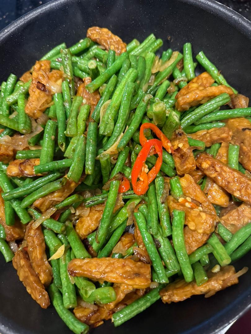 Kacang Panjang Goreng Mudah
