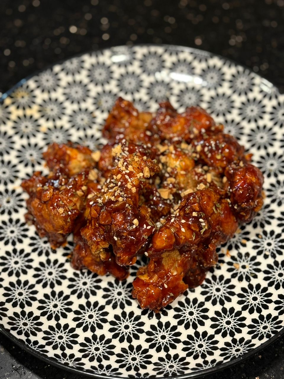 Ayam Goreng Pedas Manis Ala Korean