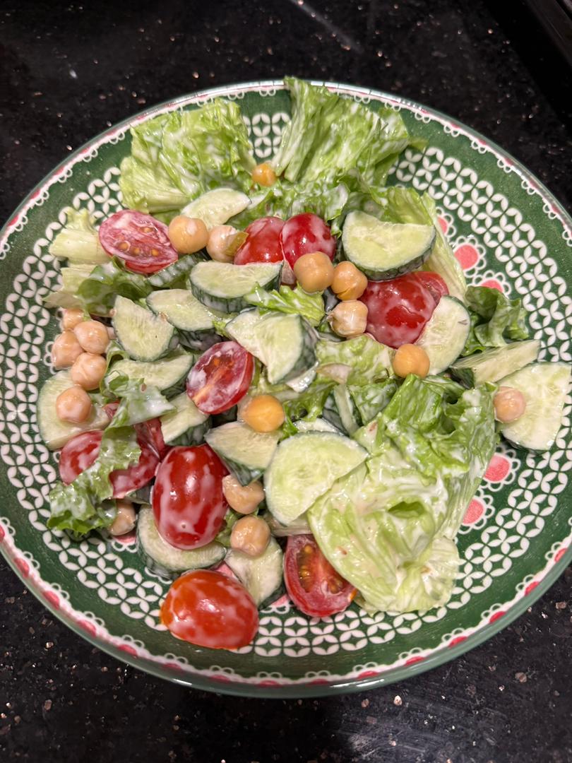 Express Chick-peas Salad