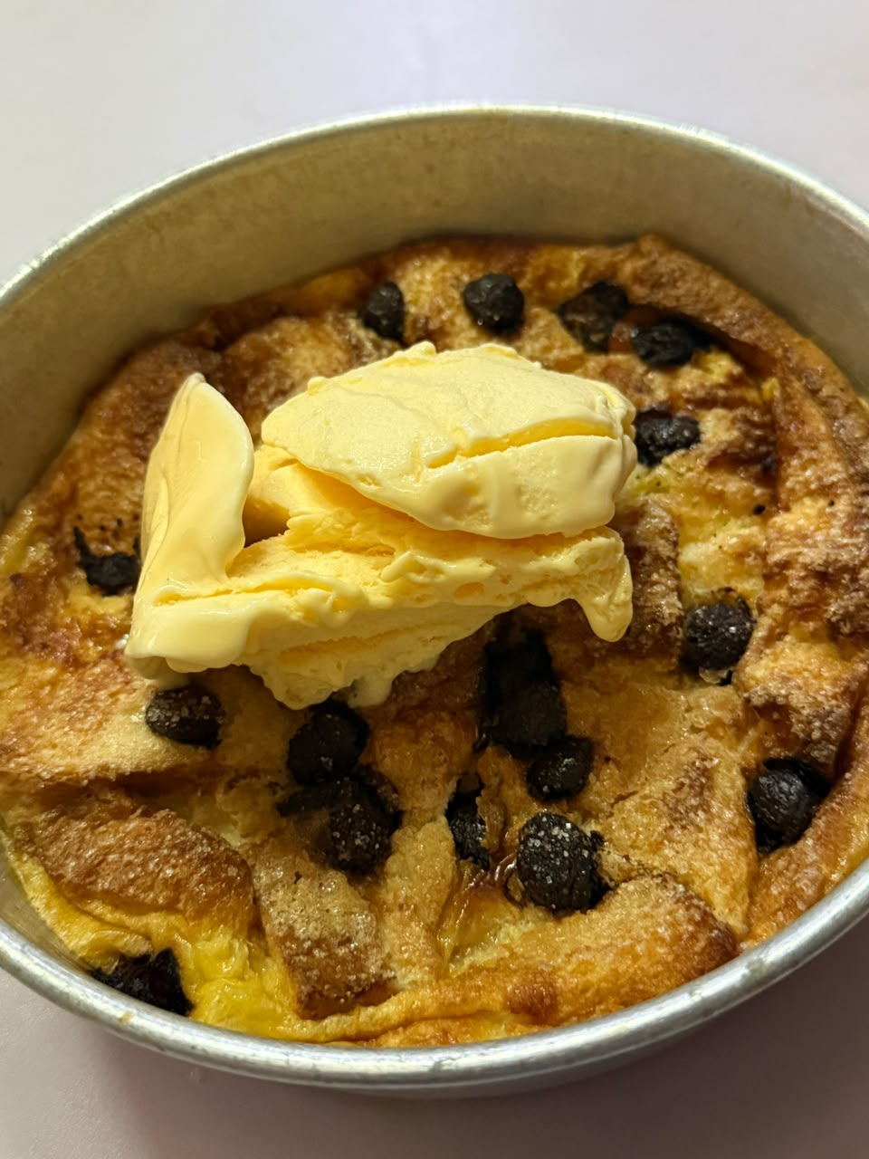 Bread Pudding Paling Mudah (Air Fryer)