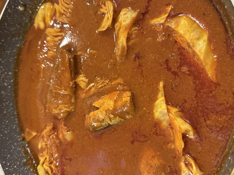 Asam Pedas Berempah Ikan Tin