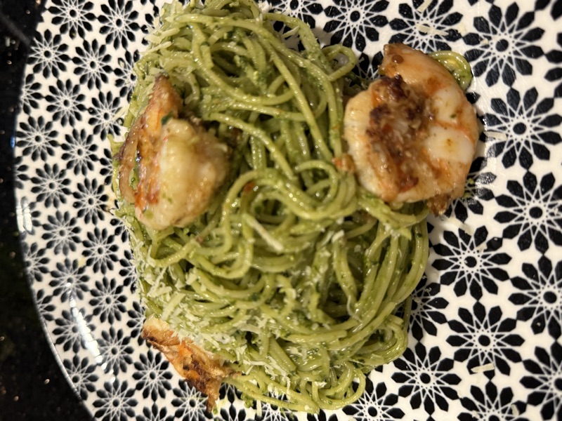 Homemade Pesto Pasta