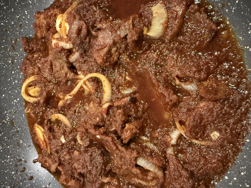Sambal Goreng Daging Mudah