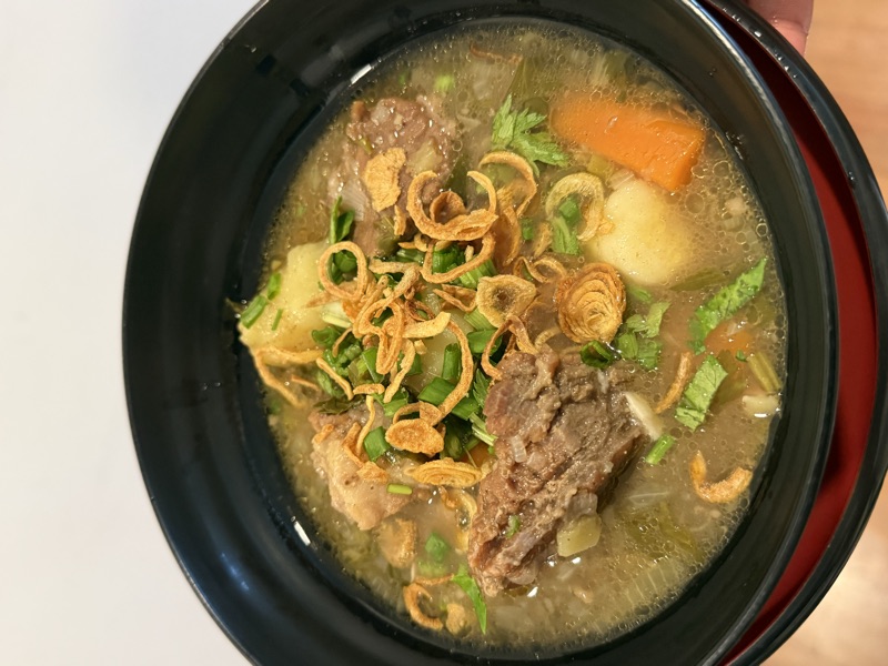 Sup Daging Tumis Darat